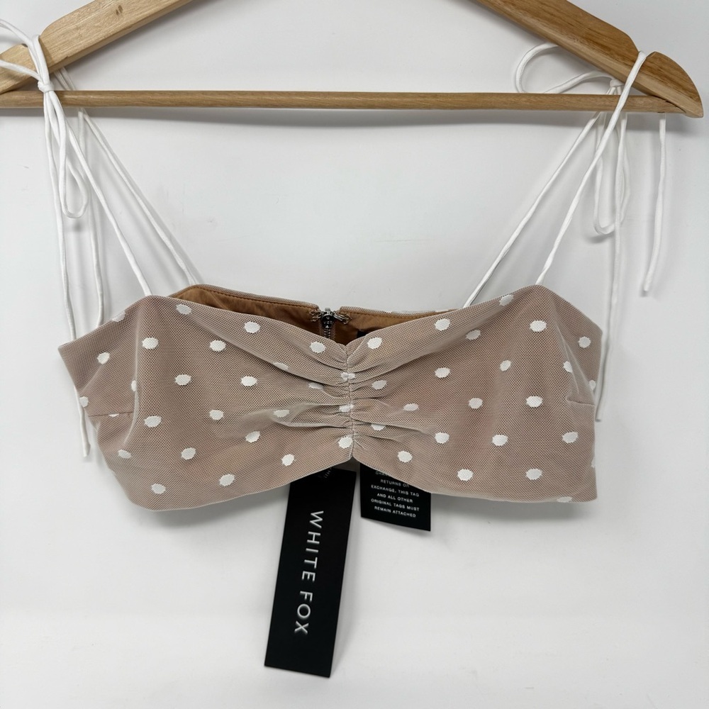 NWT White fox boutique Caipirinha Crop top size small - Picture 2 of 8